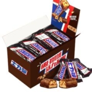 SNICKERS 士力架 花生夹心巧克力 20g*32条*2盒