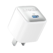 京东PLUS：Anker 安克 A2637 手机充电器 Type-C 20W 钻石白
