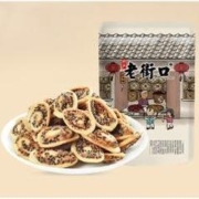 plus会员：老街口 黑芝麻味 猫耳酥 100g （多款可选鹿角脆、锅巴）