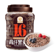 plus会员：穗格氏（SHEGURZ）高纤黑麦片700g罐装 *4件