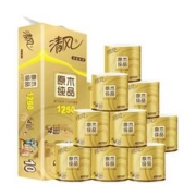 Breeze 清风 卷纸金装4层125克10卷有芯卫生纸卷筒纸家用