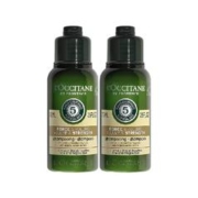 欧舒丹 草本强韧洗发水洗发露75ml*2瓶滋润蓬松强韧发根丰盈