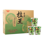 日清 方便面 拉王 九州黑蒜油豚骨风味80g*12杯整箱装节日礼盒礼品