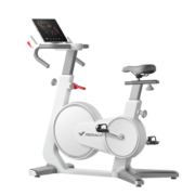 麦瑞克（MERACH）【双倍燃卡】家用动感单车磁控运动健身器材室内自行车 超燃脂私教/32档智能磁控/黑色