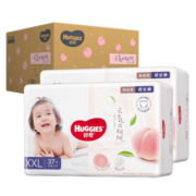 好奇（Huggies）【多仓直发】拉拉裤 铂金装小桃裤成长裤 婴儿尿不湿新老包装随机 拉拉裤XXL74片【15kg以上】