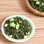 尖茶聚 茉莉花茶2023新茶特级浓香型茶叶自己喝绿茶飘雪花草茶白毫正宗