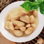 张士奎 涡阳高公坛闷蒜盐渍香椿芽火锅搭档糖醋蒜糖糖蒜特产腌大蒜下饭菜 300gx4袋