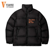 京东百亿补贴：VLONE 轻薄短款羽绒服男 品牌亮橙大V QJyjHW-YV036