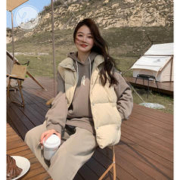 yoe 佑伊 羽绒马甲女秋冬90白鸭绒保暖冬装背心轻薄马夹羽绒服外套女款