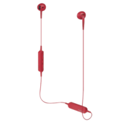 铁三角（Audio-technica） 铁三角  C200BT 耳塞式运动无线蓝牙耳机  手机耳麦 红色
