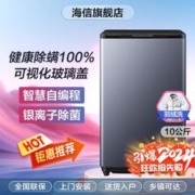 Hisense 海信 10公斤波轮洗衣机全自动家用小型宿舍租房大容量银离子除菌