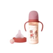 88VIP会员：Pigeon 贝亲 自然实感第三代FUN系列 AA224 PPSU奶瓶 彩绘款 330ml 胡桃夹子 LL码 9月+