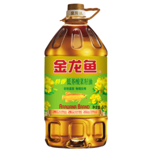 金龍魚食用油低芥酸非轉基因壓榨特香菜籽油5l2件