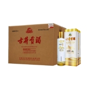 古井贡酒 世博和和 浓香型世博纪念款白酒 55度750ml *6瓶+赠 椰树牌椰汁 245ml*6盒