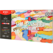 晨光(M&G)文具48色超软重彩油画棒 儿童可水洗不脏手彩绘涂色蜡笔 学生美术绘画用品AGM900G6新年礼物