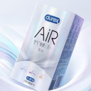 爆卖年货、88VIP：durex 杜蕾斯 AiR系列 空气快感三合一安全套 16只+赠金装feel*2只