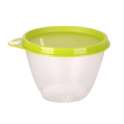 特百惠（Tupperware）鲜果碗带盖3件套430ml*3沙拉水果碗 冰箱冷藏保鲜盒颜色随机