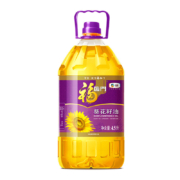 京东百亿补贴：福临门 食用油 压榨一级充氮保鲜葵花籽油4.5L 中粮出品