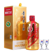 京东百亿补贴：MOUTAI 茅台 金色 53%vol 酱香型白酒 500ml 单瓶装