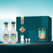 WENJUN 文君 酒 醇酿1996 52度 浓香型白酒 500ml*2瓶礼盒装 年货送礼