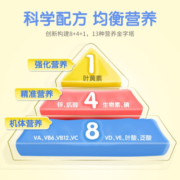 新版丽贵小熊糖lilcritters美国进口婴幼儿童复合维生素叶黄素营养软糖 多维190+VC190粒+钙150粒