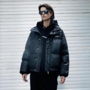 TEENIE WEENIE 羽绒服男冬季2023新款立领短款面包羽绒服男女同款