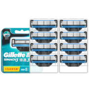 吉列（Gillette） 吉列(Gillette)锋速3刀片8片装剃须刀手动三层剃须刀片刮胡刀刀头