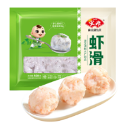 京东百亿补贴:安井 虾滑 500g 虾仁含量高 火锅麻辣烫食材 速食熟食海鲜水产