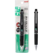 三菱（uni）三合一多功能圆珠笔 学生用中油笔商务办公用原子笔 MSXE3-800-05 黑色杆 单支装