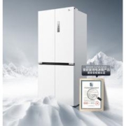 以旧换新、PLUS会员：Midea 美的 微晶系列 MR-547WUSPZE 对开门冰箱 521L