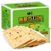 零趣 香葱苏打饼干整箱 500g