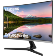 三星（SAMSUNG）31.5英寸显示器曲面 可壁挂HDMI接口 高清台式电脑游戏 VA曲面显示屏幕 C32R500FHC 黑色