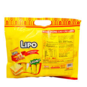 Lipo 越南 奶油味面包干200g/包 甜味涂层饼干糕点休闲零食礼包