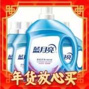 爆卖年货：Bluemoon 蓝月亮 深层洁净洗衣液全瓶装 3kg瓶+1kg瓶*3