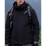 超级补贴：Pelliot 伯希和 冲锋衣三合一情侣外套登山服夹克11340105黑XL