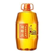 胡姬花古法花生油5.436L压榨一级花生油植物油家用大桶食用油粮油