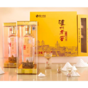 88vip：泸州老窖 特曲晶彩礼盒52度500ml*2瓶浓香型