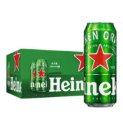 88VIP会员：Heineken 喜力 经典拉罐啤酒500ml*12整箱装欧冠装随机发货