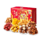 88VIP：华味亨 坚果礼盒1493g/8袋 装年货炒货 *3件