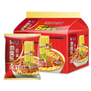 康师傅 劲爽乐红烧牛肉面82g*5袋 *2件