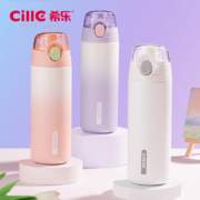 京东百亿补贴：希乐（cille）简约保温杯 316不锈钢 500ml