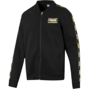 20点开始：PUMA 彪马 卫衣运动宽松加绒外套 HOLIDAY582307 黑色
