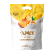 君乐宝优果酪 黄桃沙棘 100g*8袋 低温 生鲜 酸奶 风味发酵乳