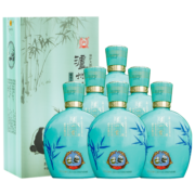泸州老窖泸州贡盛事共享 52度纯粮浓香型白酒 熊猫酒 52度 500mL 6瓶