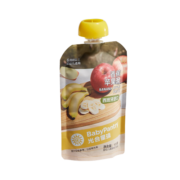 光合星球（THE BABYPANTRY） 宝宝果泥婴儿水果泥儿童辅食泥 香蕉苹果泥100g