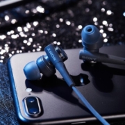索尼（SONY） MDR-XB55AP 重低音有线耳机3.5mm接口 入耳式耳机带麦可通话手机音乐耳机 笔记本电脑手机适用 灰黑色