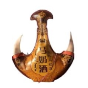 plus会员：草原部落 内蒙古特产马奶酒皮囊酒 500ml 康庄42度