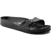 BIRKENSTOCK拖鞋男女款进口时尚沙滩鞋多色EVA拖鞋Madrid系列 黑色-窄版128163 36