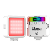 ulanzi优篮子 VL49RGB（白）磁吸全彩补光灯便携LED口袋双色温摄影灯微单相机手机室内人像特效