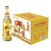 龙山泉啤酒干啤瓶装 480mLx12本溪特产